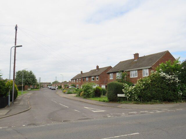 Semi-detached houses on Millfield Close, Eaglescliffe
